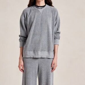 La Ligne Sz XS James Sweatshirt Oversized Terry Sweater